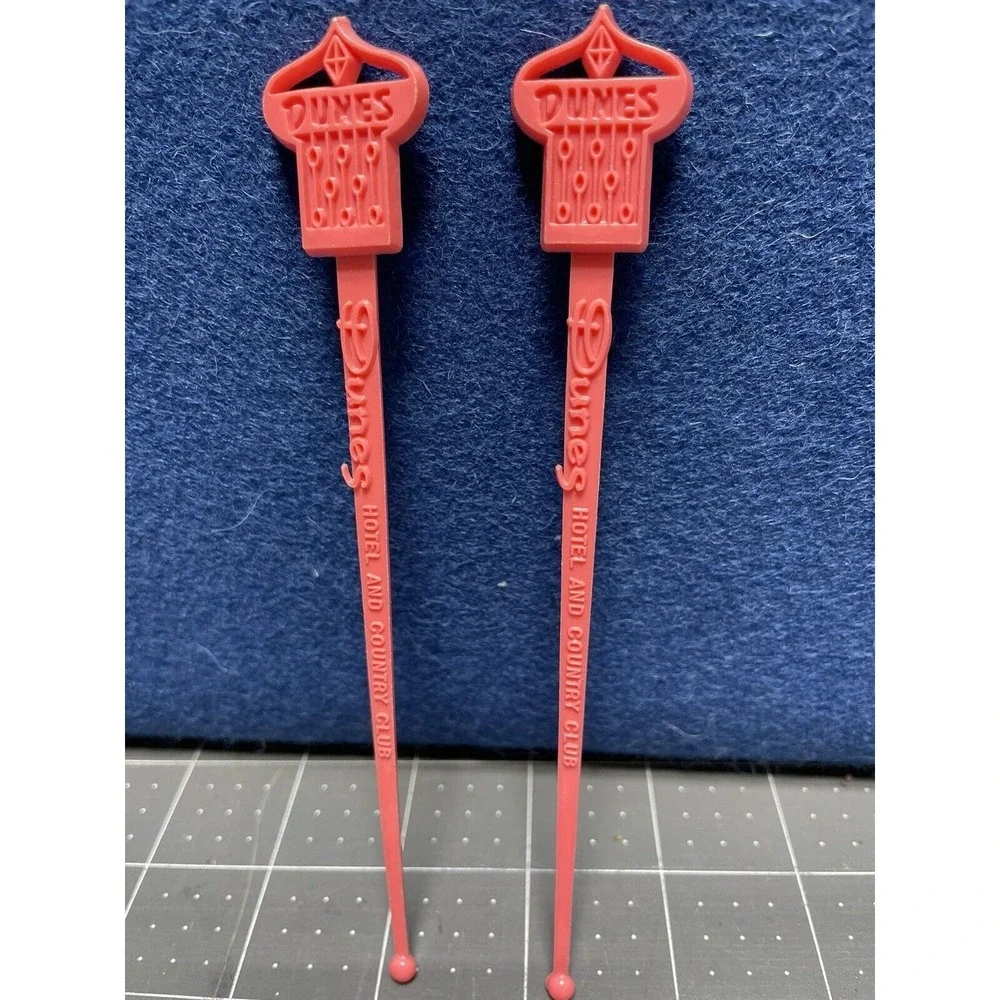The Dunes‎ Hotel Las Vegas NV Swizzle Stick 6